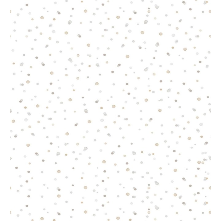 Papel pintado de lunares difuminados infantiles - Paint Drops 128861
