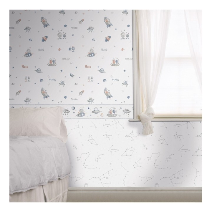 Papel pintado de naves y extraterrestres del espacio  - Galaxy Friends 128864